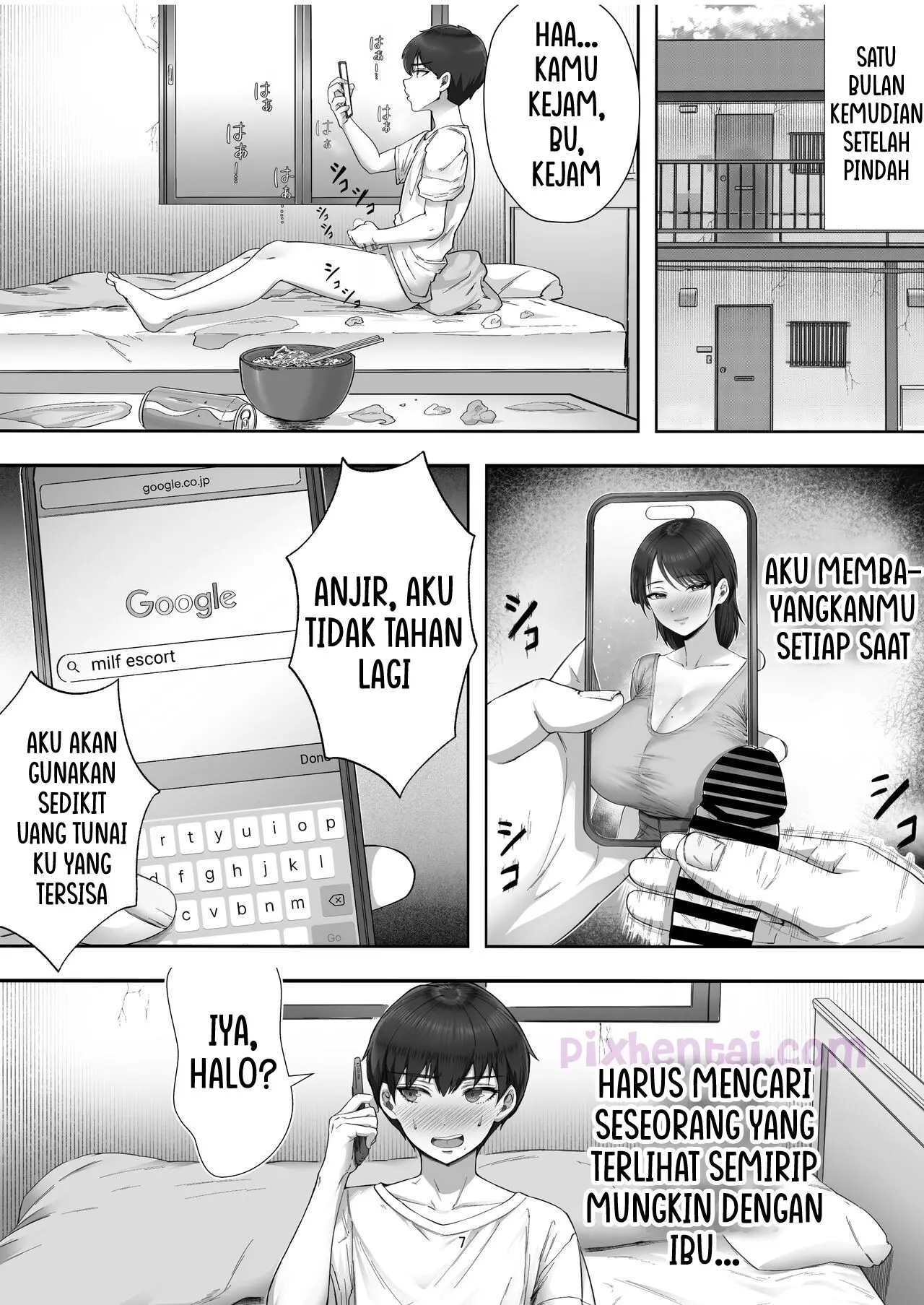 Komik hentai xxx manga sex bokep When I Ordered a Call Girl My Mom Actually Showed Up 6